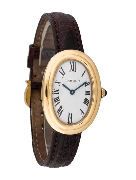 cartier oval watches